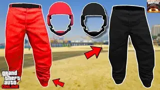 GTA 5 ONLINE HOW TO GET BLACK & RED JOGGERS AFTER PATCH 1.72! *SUPER EASY*