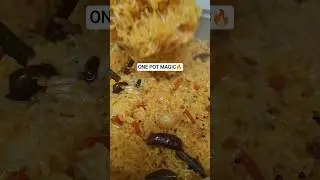One Pot Pulikulambu Rice 🔥 | Bachelor & Family Favorite 😍#shorts #trending #pulikulambu #tamilshorts