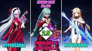 Wuthering Waves New ToA v2.5 Carlotta vs Phrolova vs Cartethyia
