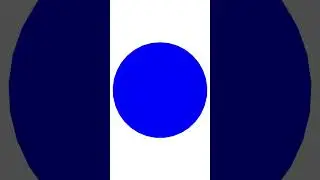 Blue Triacontatrigon White Background Scale Down #shorts