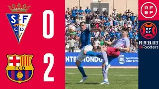 RESUMEN | San Fernando CDI 0-2 FC Barcelona B | PrimeraRFEF | Jornada 34 | Grupo 2