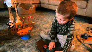 Micah Mason Angry Birds Go Jenga Toy, pt. 1