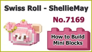How to Build Blocks Swiss Roll ShellieMay - Chaolechuang No.7169 Instructions Specifications