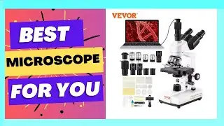 Best Top Selling VEVOR Compound Trinocular Microscope 127