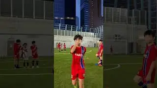 psg academy takes freekicks in hong kong #football