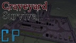 Minecraft: Graveyard Survival [PvE Zombie Battle] - CrushedPixel