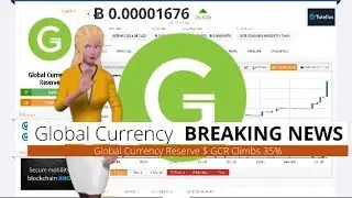 Cryptocurrency Global Currency Reserve $GCR Appreciates 35% During the Last Day
