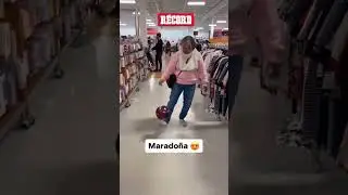 INCRE&Iacute;BLE TALENTO DE MARADO&Ntilde;A #SE&Ntilde;ORA #MEME # FUTBOL