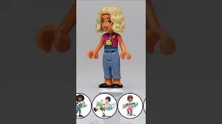 What is my name?  II  LEGO Friends Aliya Autumn Leo Liann Nova Olly Paisley Zac