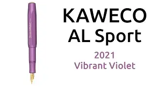 Kaweco AL Sport 2021 - Vibrant Violet - Stylo-plume - Pr&eacute;sentation et avis