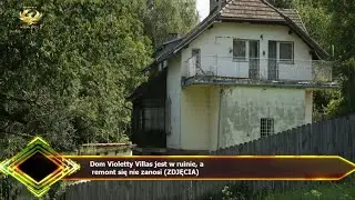 Dom Violetty Villas jest w ruinie, a  remont się nie zanosi (ZDJĘCIA)