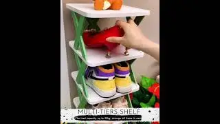 6Layer Zigzag Shoes Rack