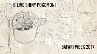 406 - Safari Week 2017 Compilation - 6 Live Shiny Pokemon in 3rd Gen!!!