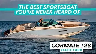 The best sportsboat you've never heard of | Cormate T28 full tour | Motor Boat & Yachting