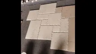 First Stone - Beige Limestone French Pattern Deck Paver In Tile Travertine Paving Stone