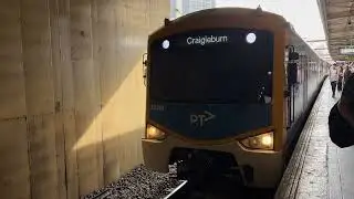 Metro Siemens Arriving at Flinders Street Station to Craigieburn
