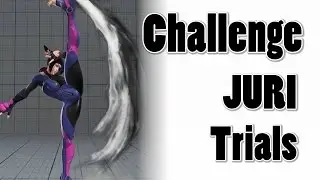 STREET FIGHTER 5 - Challenge Mode JURI trials 1080P Full HD 60fps