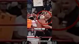 Goldberg legit broke his face 💀