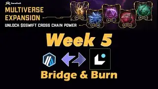 GameSwift Multiverse Expansion Week 5. Bridge & Burn $GSWIFT to Linea Network