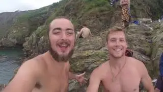Cliff Diving Secret Cliff's in Ireland (60ft)
