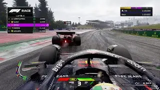 F1 24 - Red Bull Ring - Spielberg (Austrian Grand Prix) Rain Gameplay