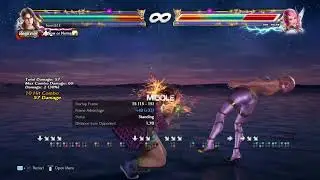 Julia df+2,1 15 Frame Punish Easy Execution Consistent Wall Carry Combo Season 4 TEKKEN&trade;7_2022071702