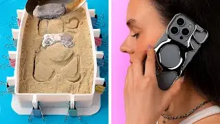She Customized a Phone Case with Melted Metal?! 🔥📱