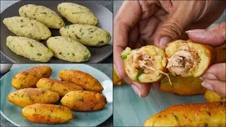 Aloo Roll Recipe | Aloo Chicken Stuff Roll | Perfect Aloo Chicken Roll Snacks Recipe For Evening