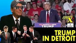 Things didn't go too well at Trump's rally in Detroit