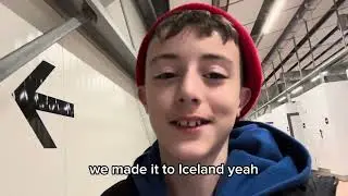 Kix Vlogs: Multi-Country Trip✈️🌏! Part 1: Planes and Iceland 🇮🇸❄️✈️