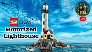 Building the Lego Motorized Lighthouse