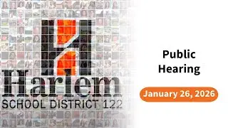 Public Hearing - January 26, 2026
