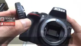 Camara Profesional Reflex Nikon D5300 24,2 Mp Wifi y Gps Incorporado Lente 18-55mm Full HD 1080p