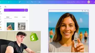 LIVE Creating $14K/Month Dropshipping Image Ads (AI)