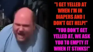 Autism Faker AndrewDitch Has a FAKE BABY TANTRUM During Meeting BETWEEN HIMSELF, HIS PARENTS AND APS
