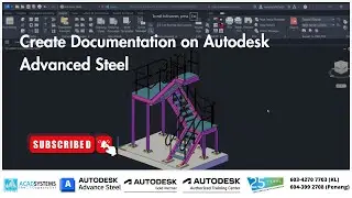 Create Documentation on Autodesk Advance Steel