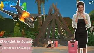 Abgest&uuml;rzt✈️ |  Sie hat &uuml;berlebt😬 |  Strandet in Sulani 🌊  | &Uuml;berlebens Challange Part 1