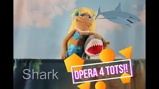 Opera4Tots!!  Molly the Mermaid sings Baby Shark!!!  Fun Laughing Learning and Singing!!
