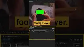 Replace a Green Screen on a Phone or Laptop &ndash; Fast & Easy! #aftereffects #greenscreen