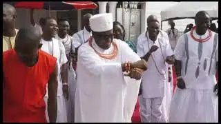 HIS ROYAL MAJESTY EWUARE II, OBA OF BENIN HOST 2020 CHILDREN'S PARTY IN BENIN