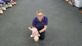 How to do the New Choking technique on a baby (Resus council guidelines 2026)