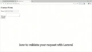 Laravel Validation Form @error Handling