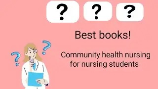 Best book for community health nursing | CHN book for gnm |Which book is best for nursing students 
