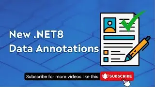 New Data Annotations in  .NET8 in 5 Mins