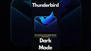 How to Enable Dark Mode in Thunderbird - Quick Tutorial #thunderbird #darkmode