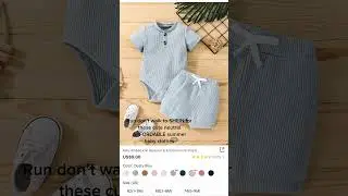 Affordable baby clothes with neutral aesthetic #fok