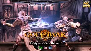 Brothers of Blood | Lyrics ENG & PT - BR | God of War III - Soundtrack | 4K 60FPS