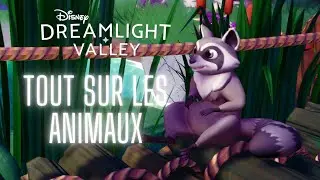 DISNEY DREAMLIGHT VALLEY ASTUCE : TOUT sur les animaux, nourriture, jours, lieux, les approcher....