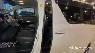 Toyota Gold Wellfire white