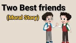 Two Best Friends | Moral Story | Childenzia English Story